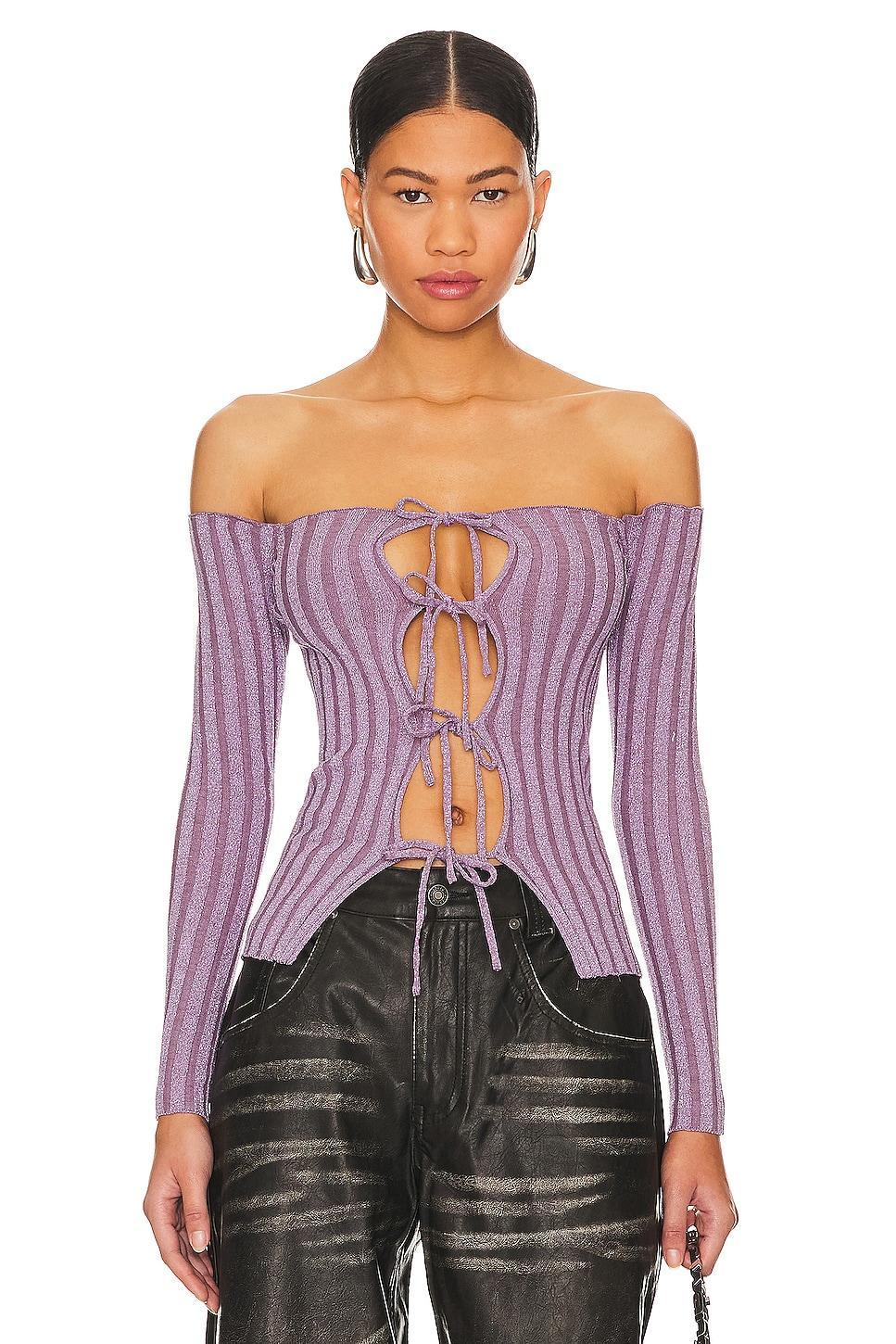 Lola Off Shoulder Top superdown Product Image
