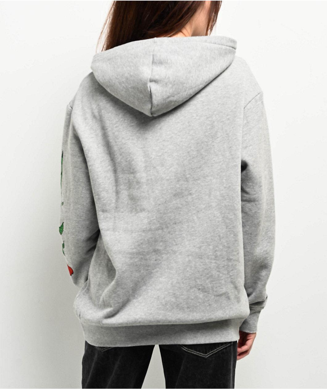 Broken Promises That Was Then Grey Hoodie Product Image
