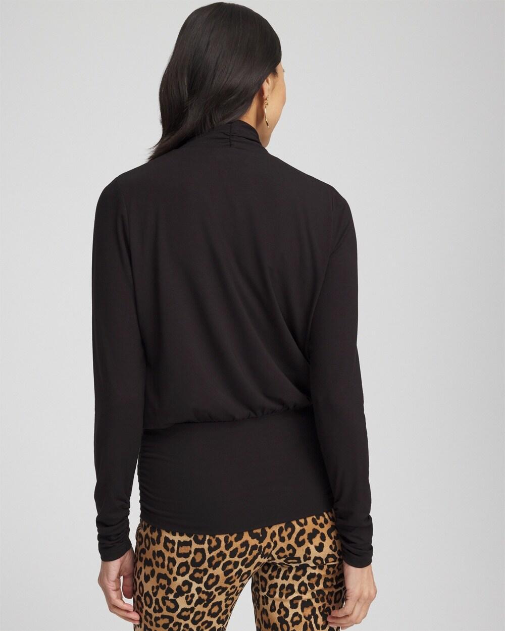Micke Neck Banded Hem Top Product Image