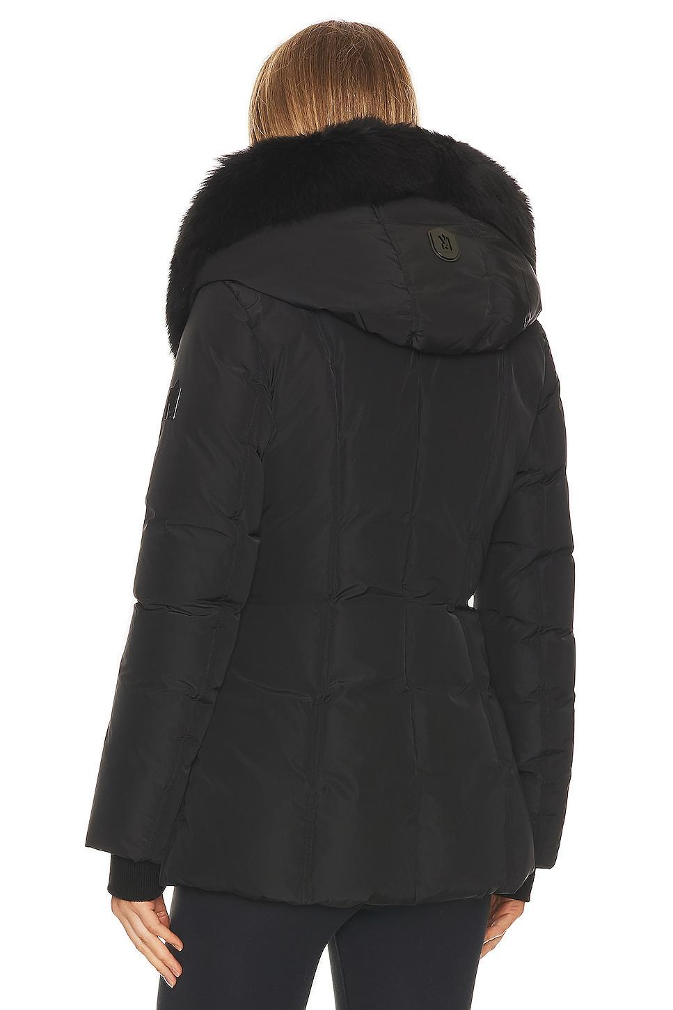 Adali Shearling Collar Coat Mackage Product Image
