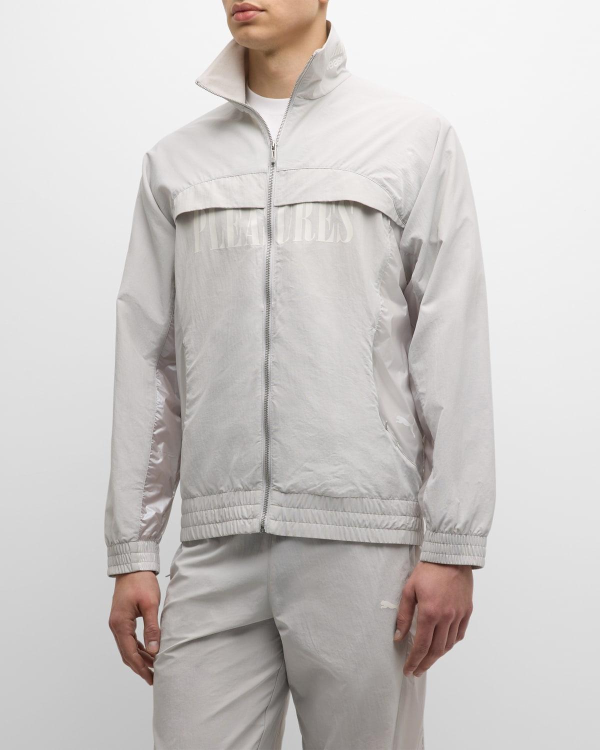x Pleasures Mens Cellerator Track Jacket Product Image
