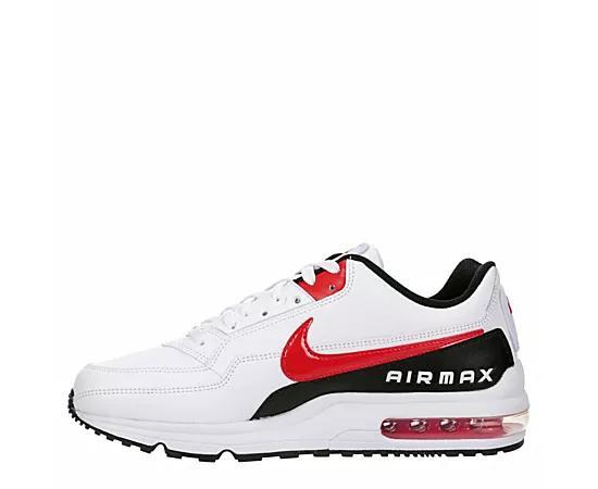 Nike Air Max LTD 3 Men's Athletic Shoes, Women's, Size: 15, White Red Black Product Image