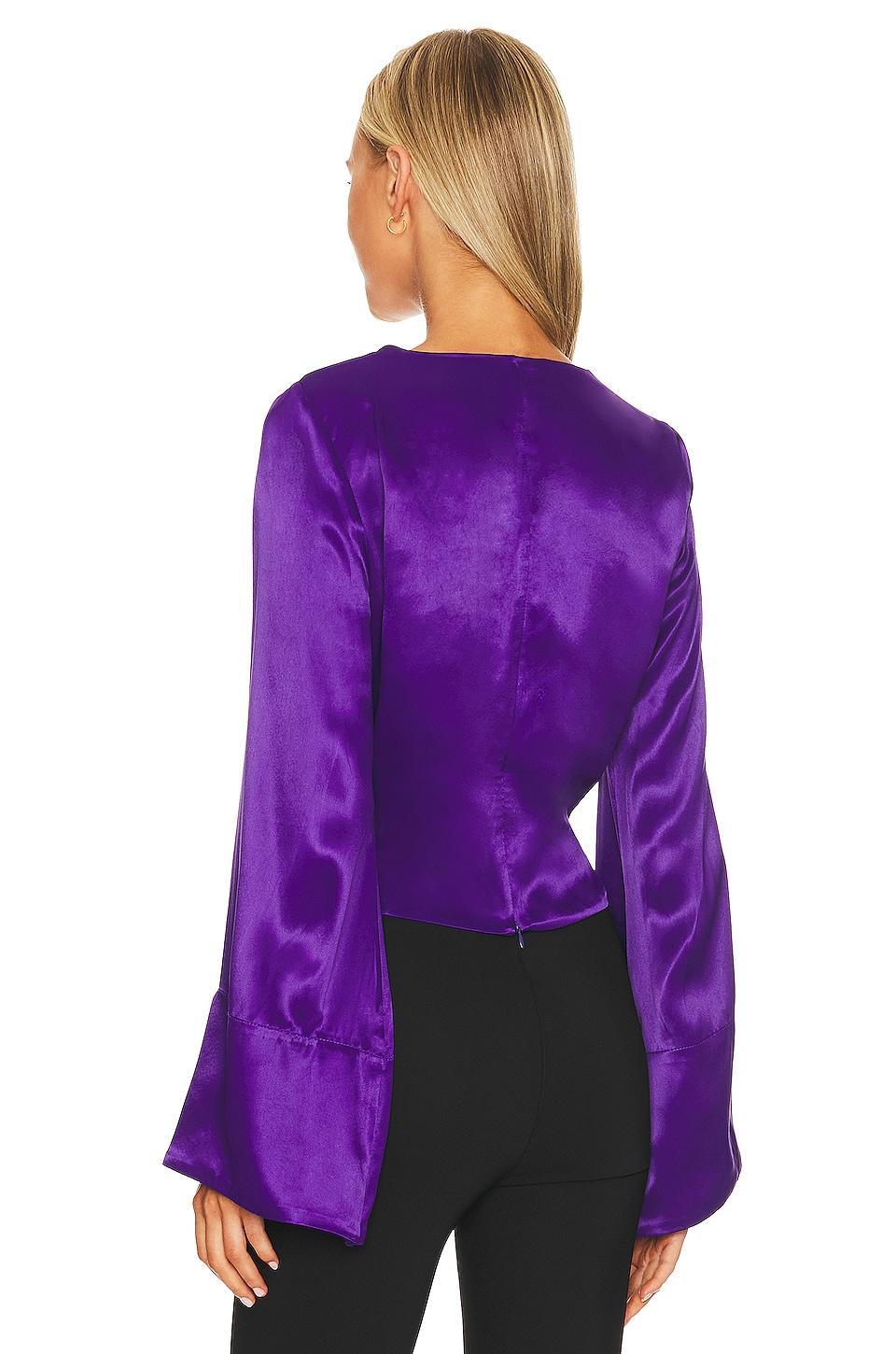 Shiloh Wrap Top L'Academie Product Image