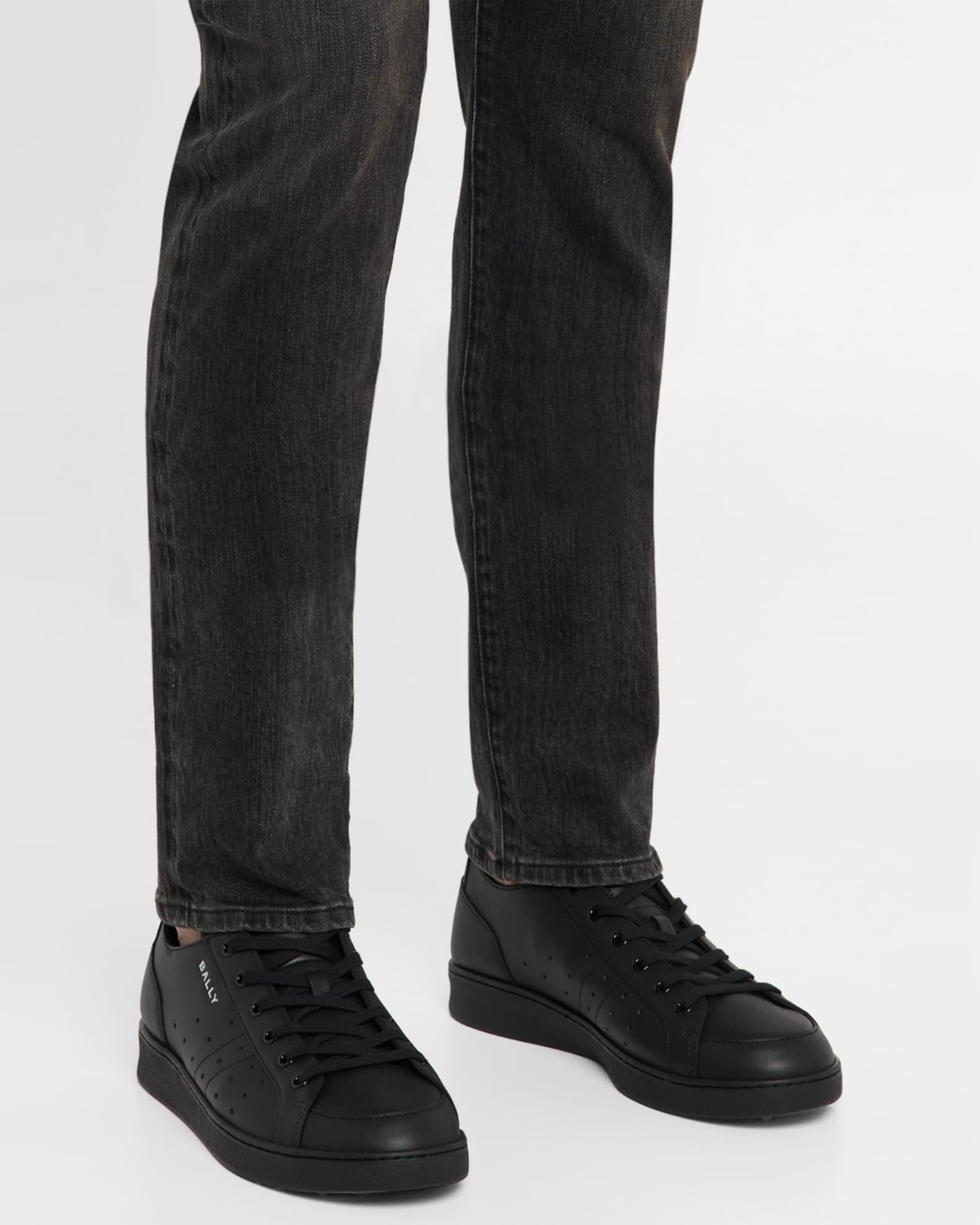 Men's Turyn-U Leather Low-Top Sneakers Product Image