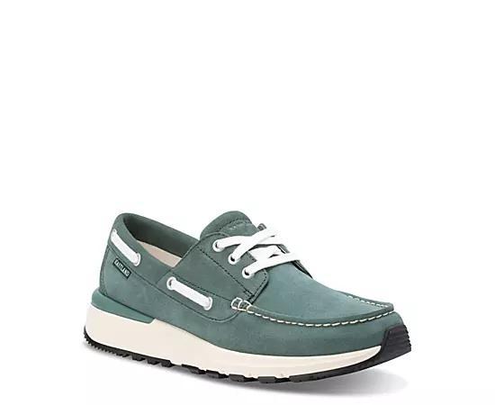Eastland Leap Trainer Men's Leather Boat Shoes, Size: 8.5, Green Product Image