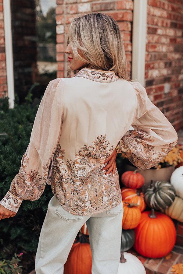 Sweet Perspective Floral Button Up Product Image