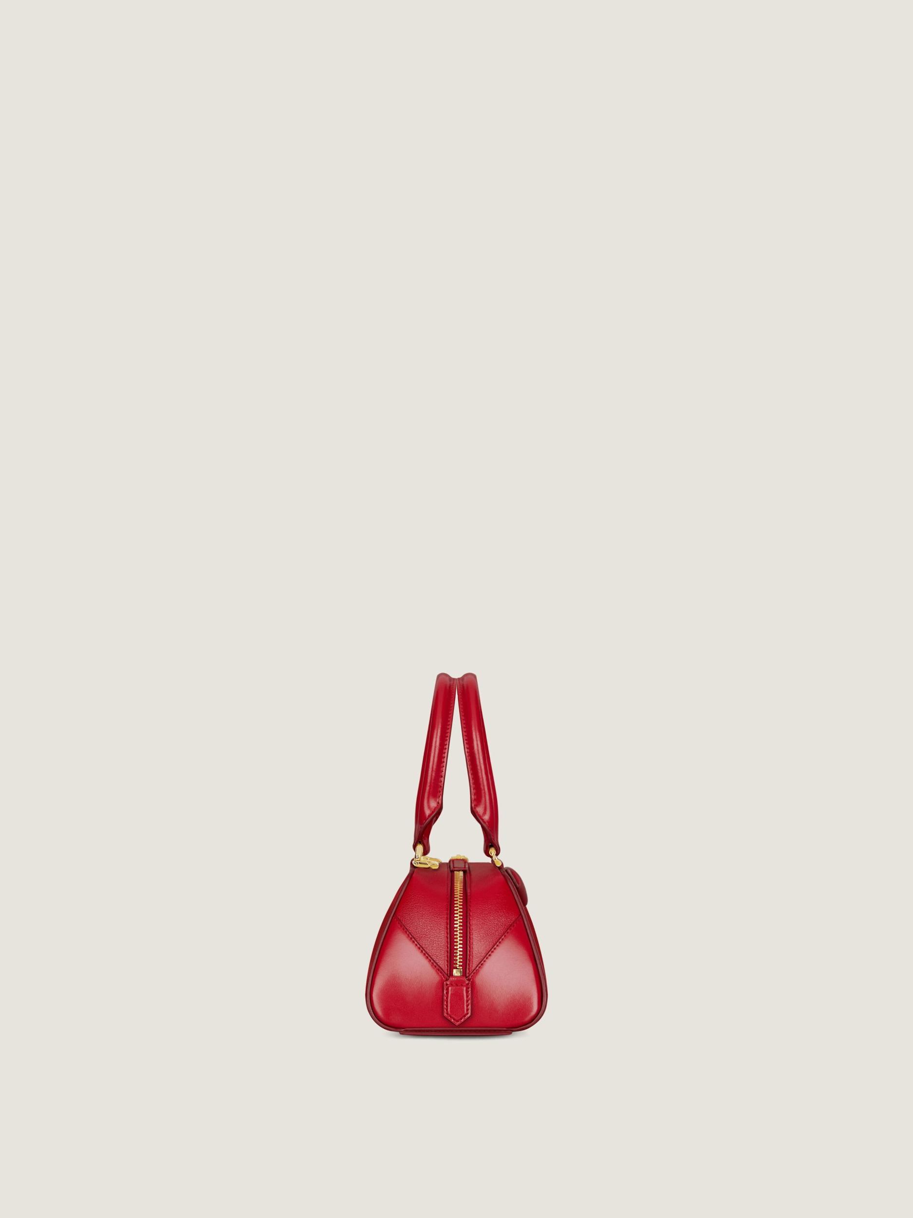 Mini Antigona East-West bag in Box leather Product Image