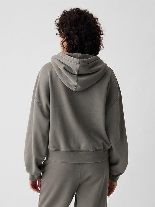 VintageSoft Cropped Hoodie Product Image