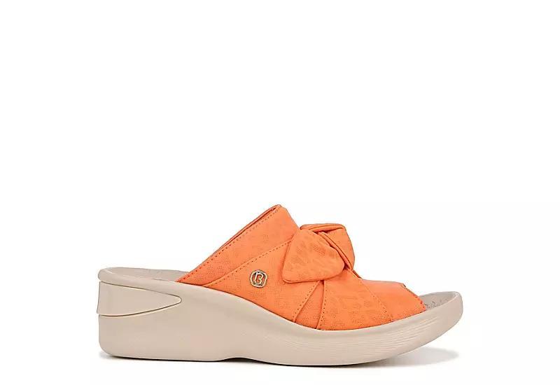 LifeStride Smile Women's Washable Wedge Slide Sandals, Size: 9.5, White Product Image