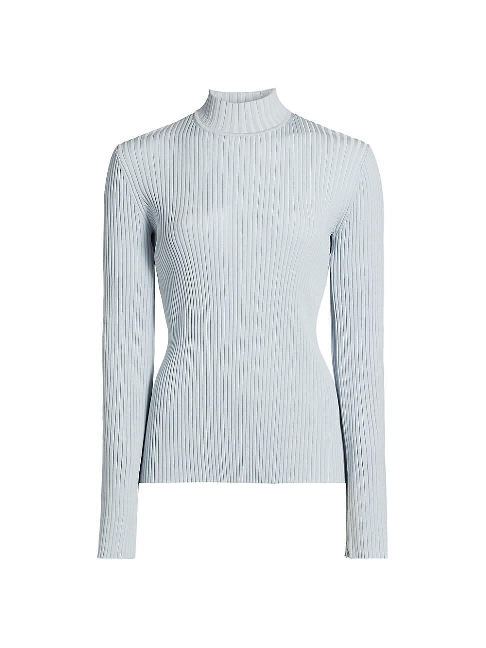 Womens Abigail Viscose Ribbed Top Product Image