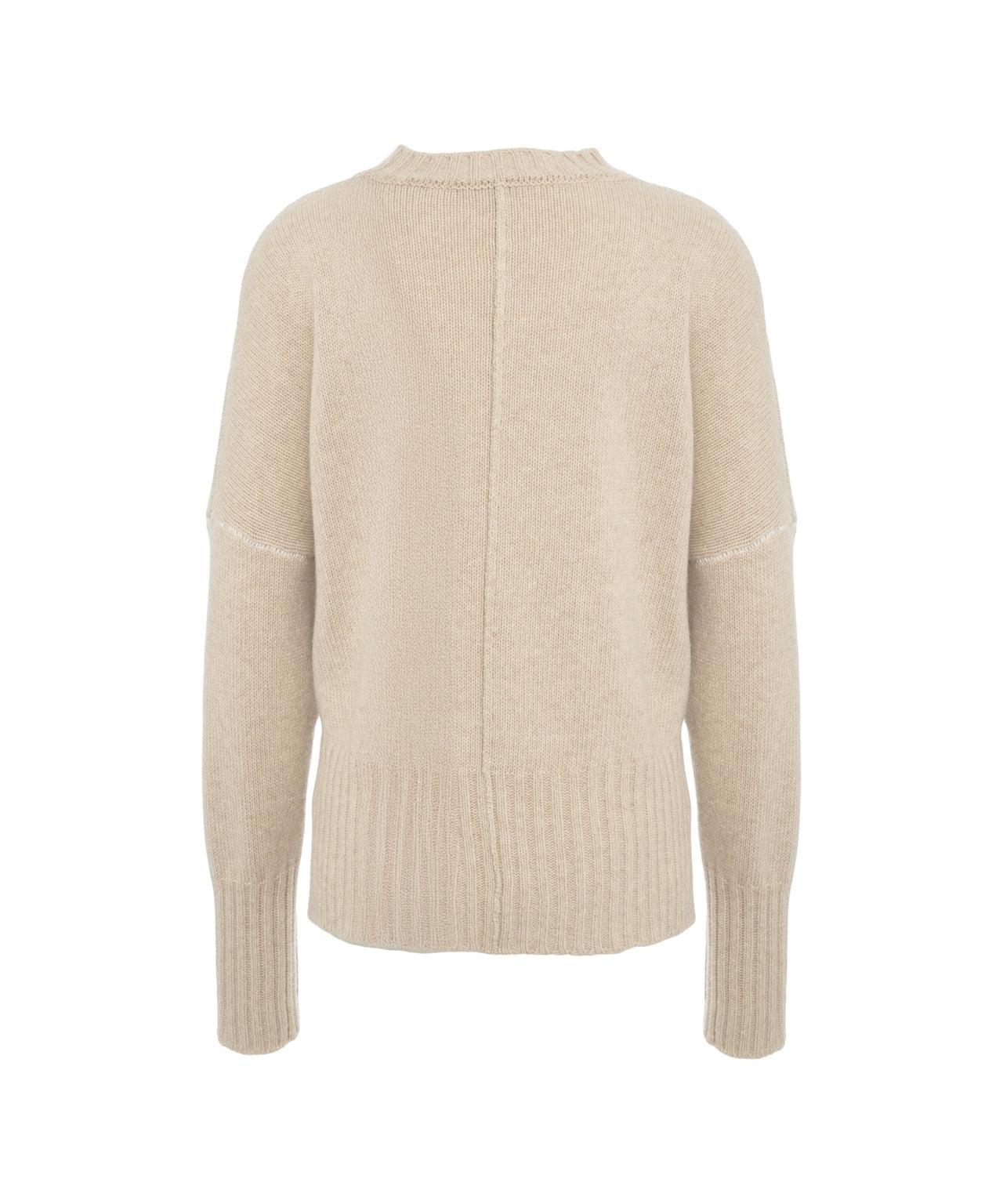 Knit sweater with logo Product Image