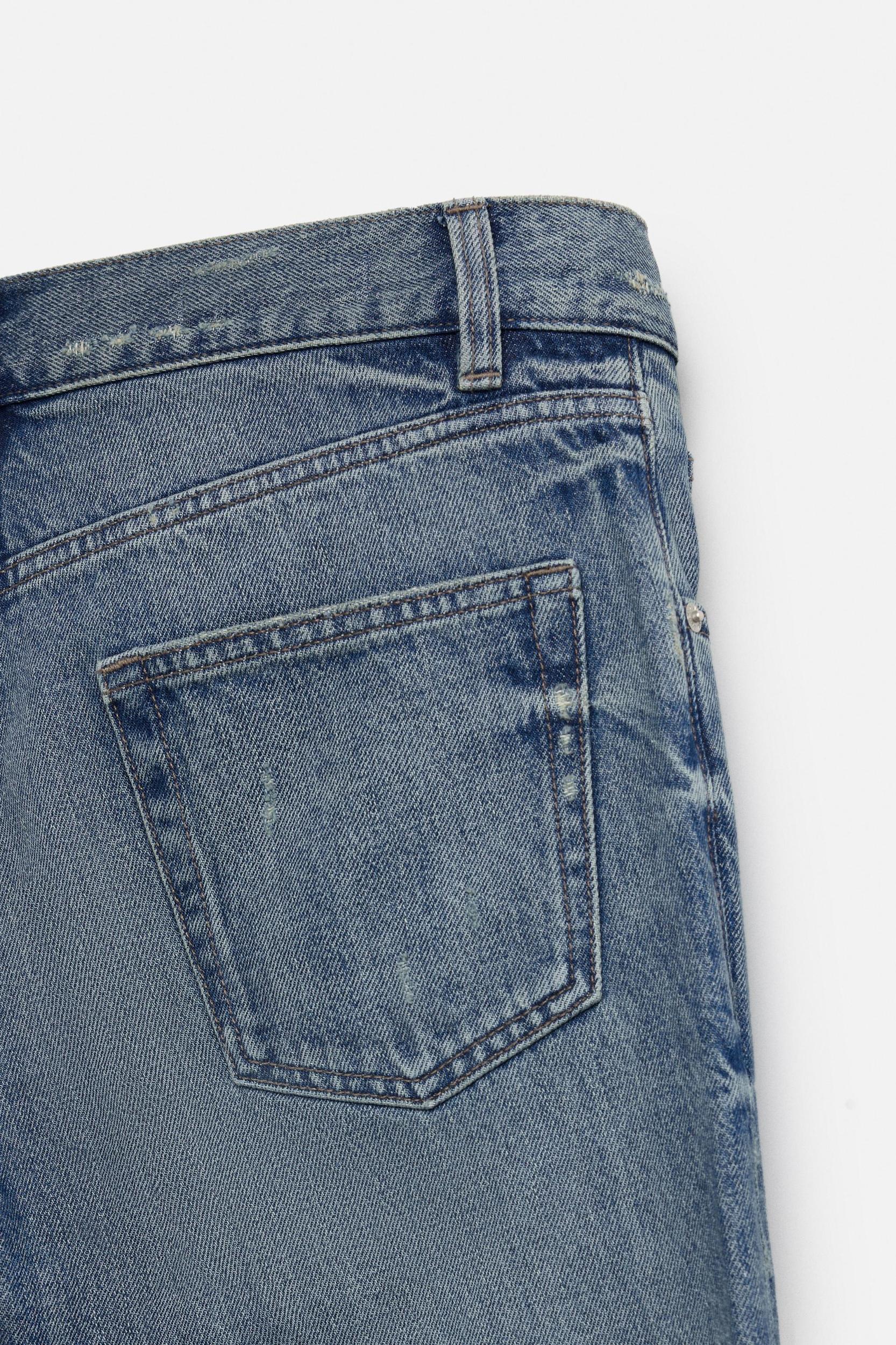 PATCHWORK FLARE FIT JEANS Product Image