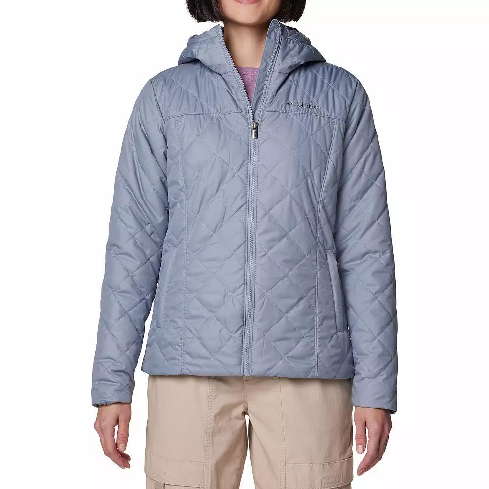 Women's Columbia Copper Crest II Hooded Jacket, Size: XXL, Serenity Product Image