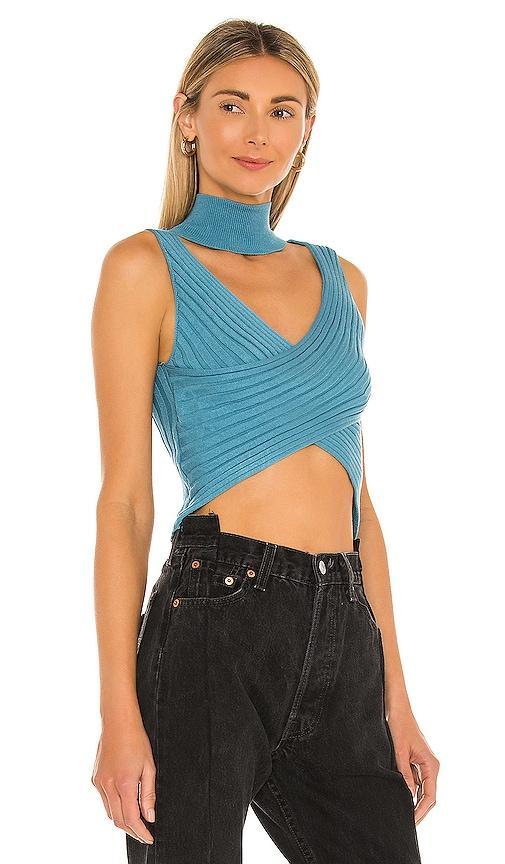 Alora Wrap Top superdown Product Image