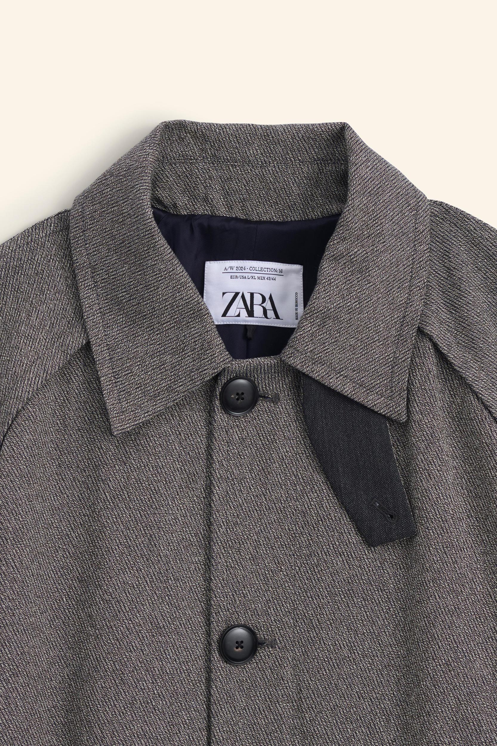 COMBINATION OVERSIZED TRENCH COAT LIMITED EDITION Product Image