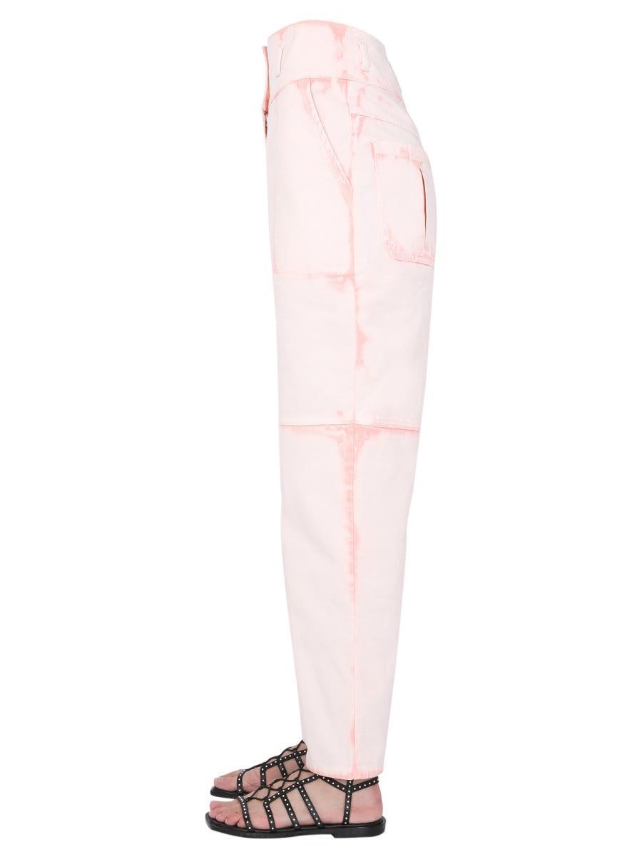 ALBERTA FERRETTI Slouchy Fit Jeans In Pink Product Image
