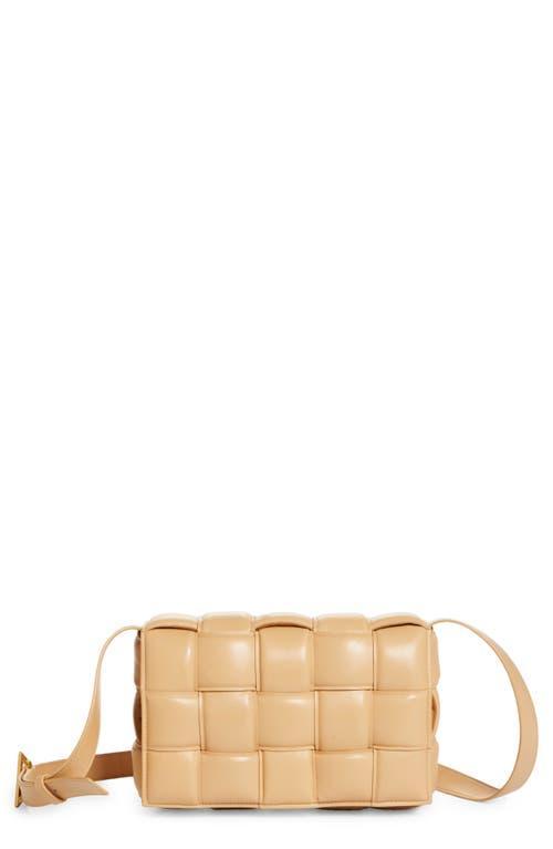 Womens The Cassette Padded Leather Crossbody Bag Product Image
