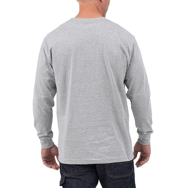 Big & Tall Dickies Wordmark Graphic Long Sleeve Tee, Mens Product Image