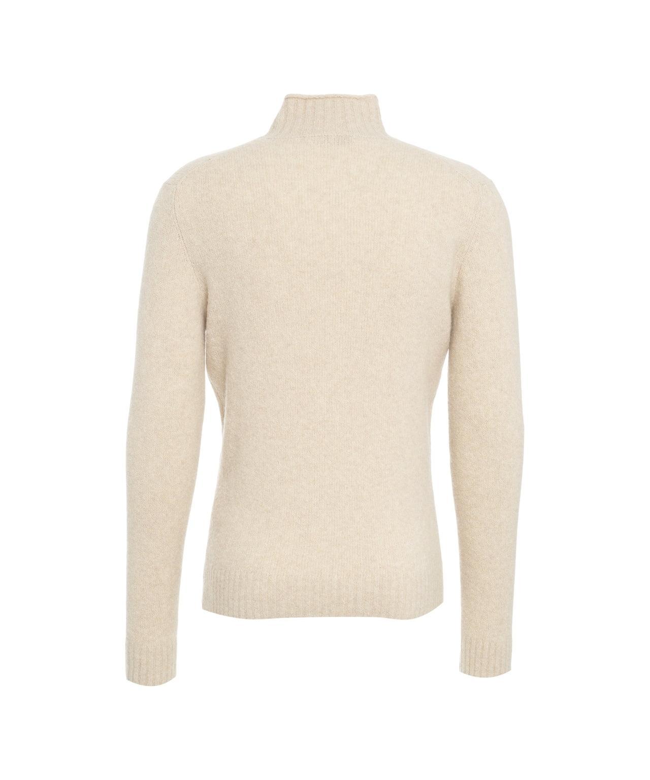 Wool sweater with turtleneck Product Image