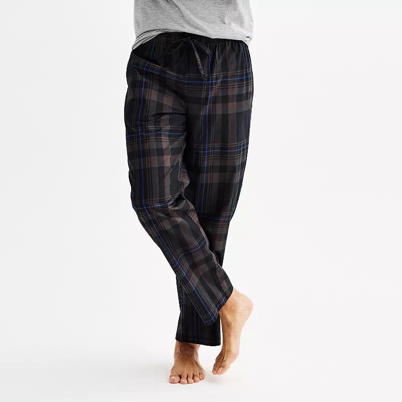 Men's Sonoma Goods For Life® Woven Pajama Pants, Size: Large, True Blue Pinstripe Product Image