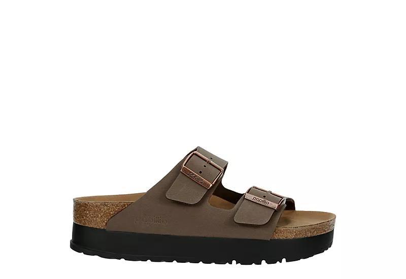 Birkenstock Womens Arizona Platform Flex Double Buckle Sandals Product Image