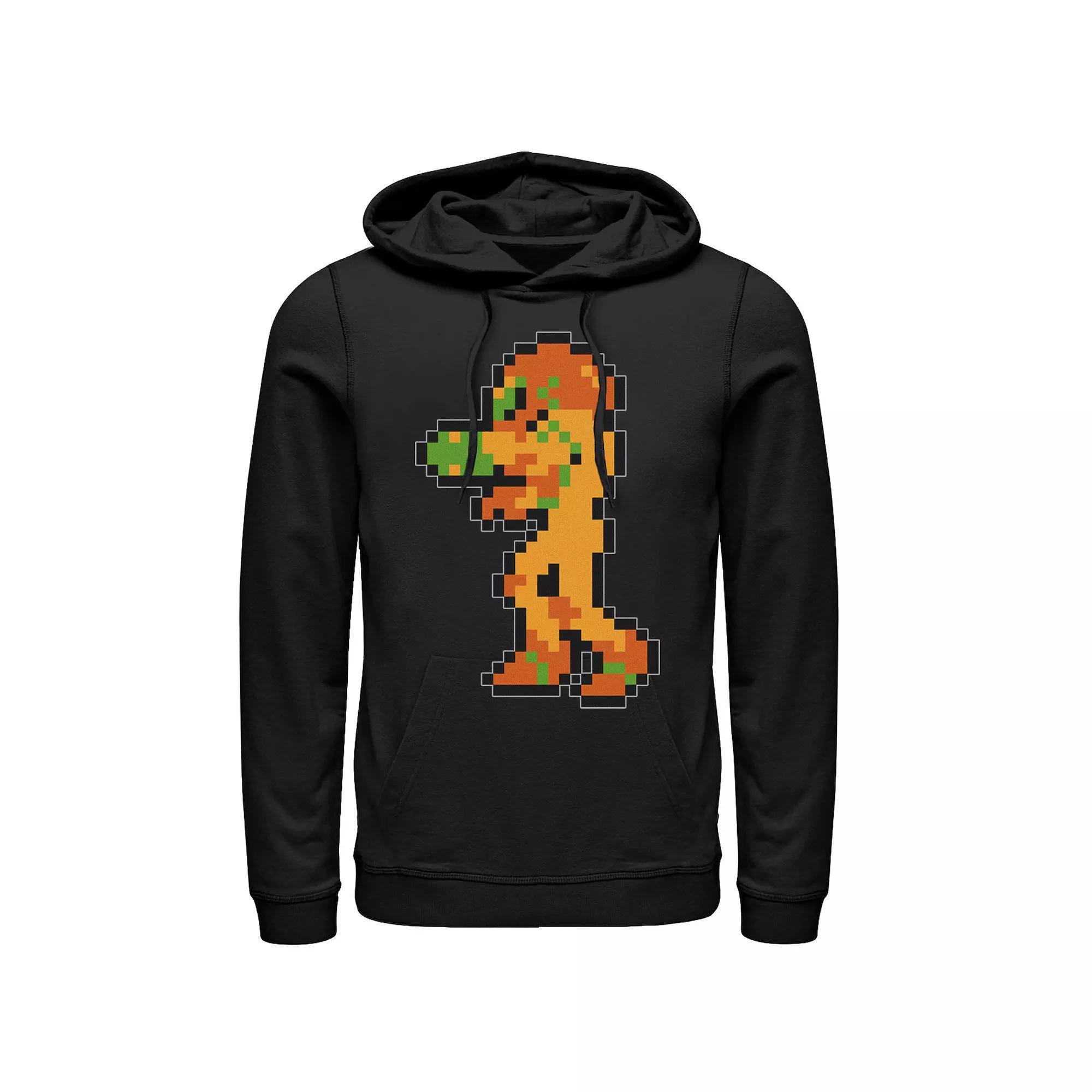 Men's Samus Pixel Sweatshirt, Size: Medium, Black Product Image