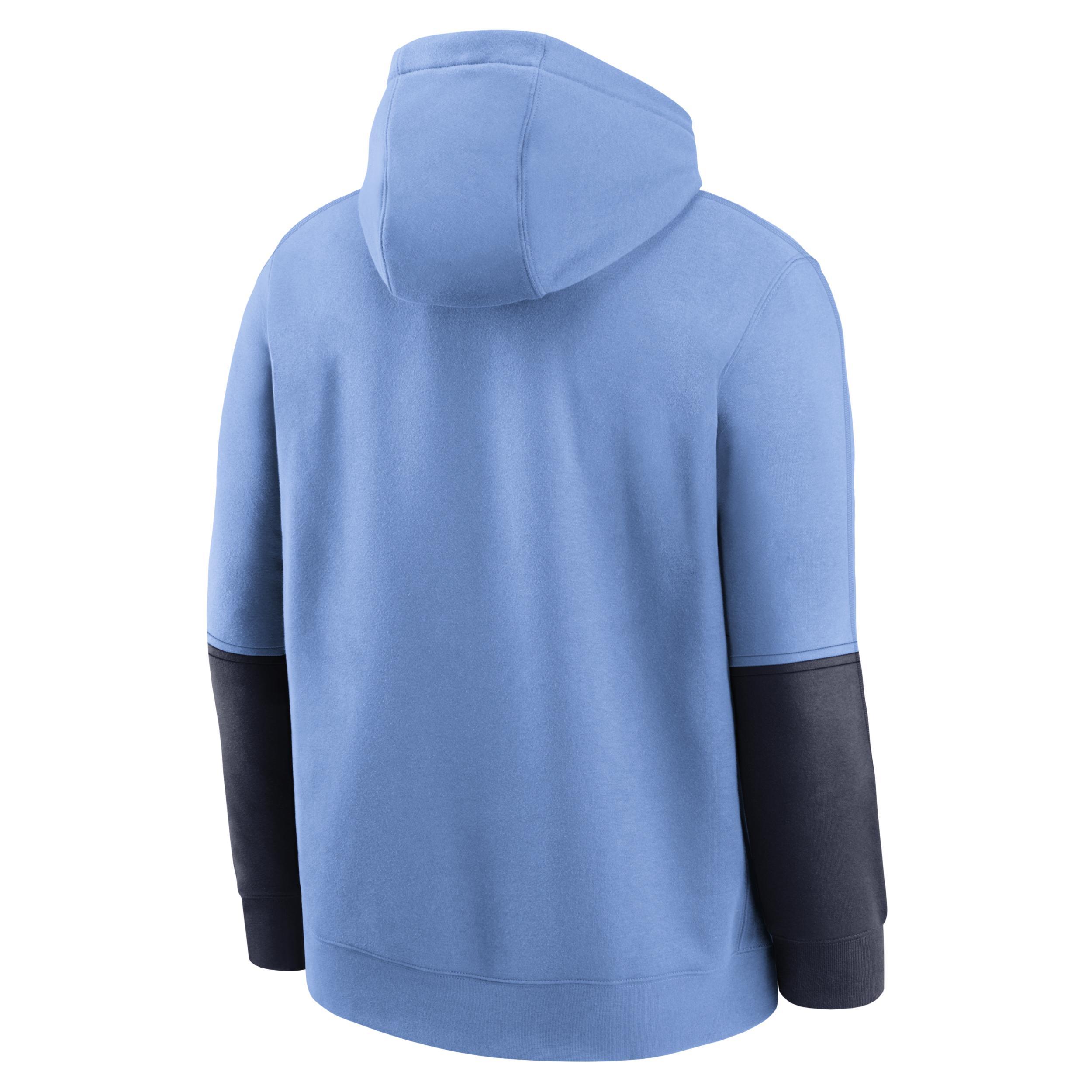 North Carolina Tar Heels Sideline Team Issue Club Nike Men's College Pullover Hoodie Product Image