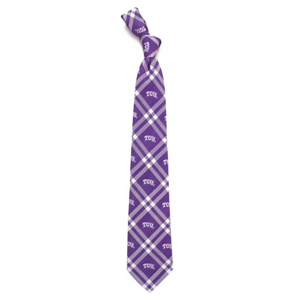 Men's Wisconsin Badgers Gingham Tie, Team Product Image