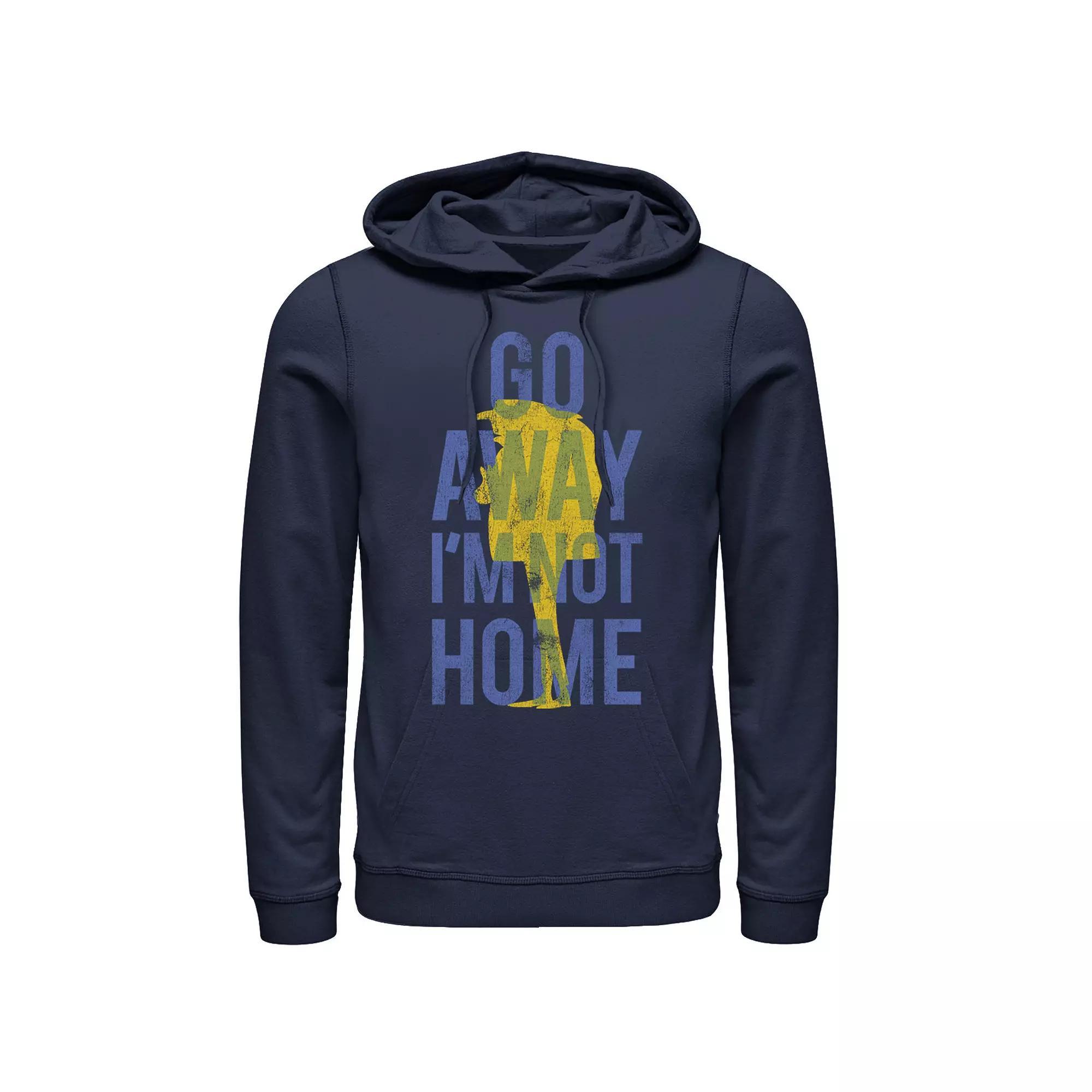 Men's Despicable Me Minions Gru I'm Not Home Graphic Hoodie, Size: Small, Blue Product Image