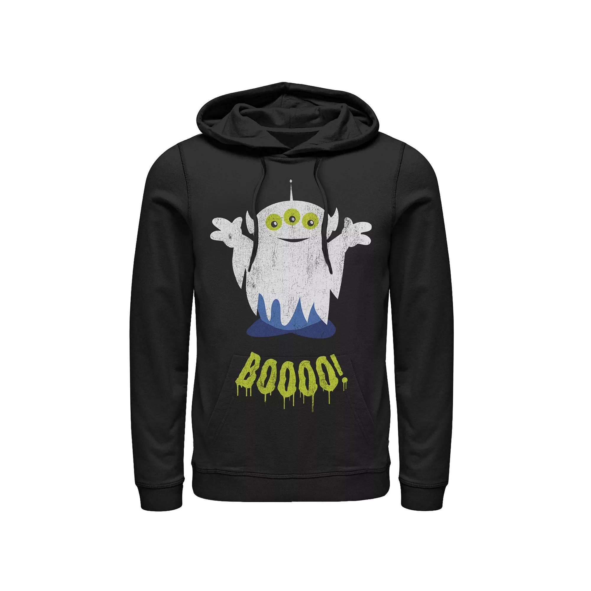Disney / Pixar's Toy Story Men's Booo!! Aliens Ghost Costume Hoodie, Size: XXL, Black Product Image