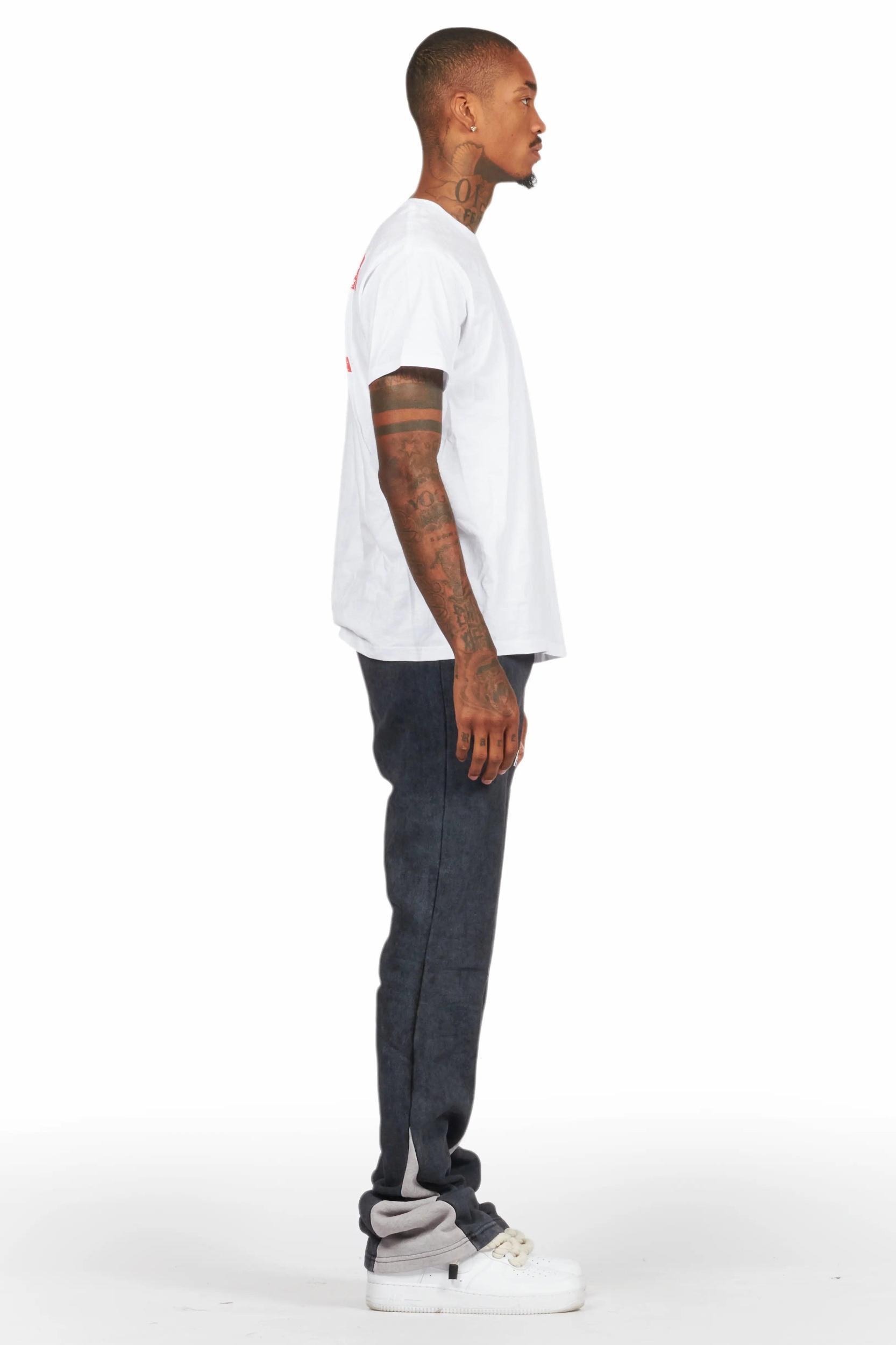 Alpine Vintage Black Baggy Pant Male Product Image