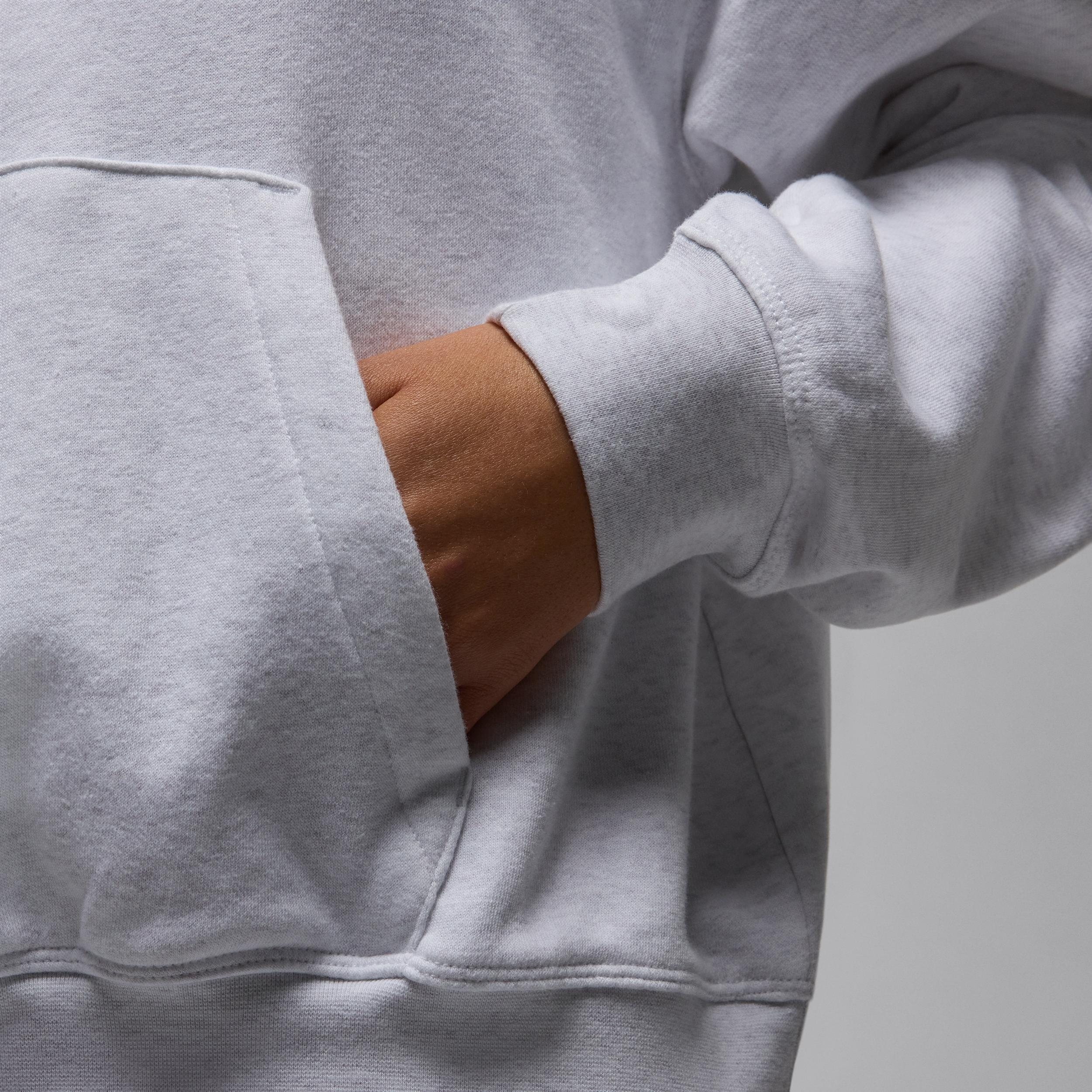 Women's Jordan Sport Crossover Dri-FIT Fleece Hoodie Product Image