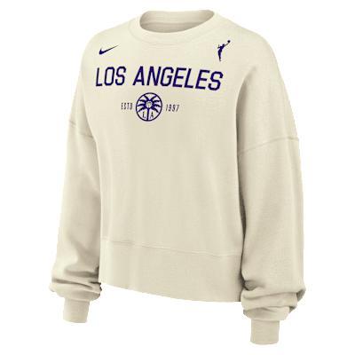 Los Angeles Sparks Phoenix Fleece Women's Nike WNBA Crew-Neck Sweatshirt Product Image