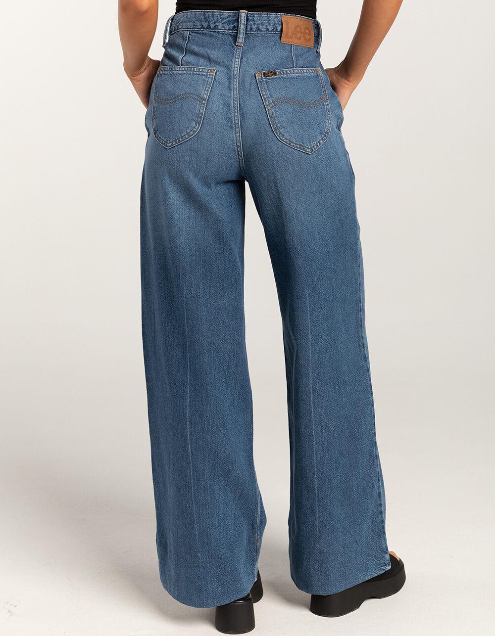 LEE Stella A-Line Trouser Womens Jeans - MEDIUM WASH Product Image