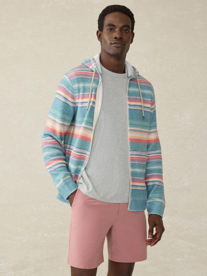 Whitewater Full Zip Hoodie - Island Sunrise Product Image