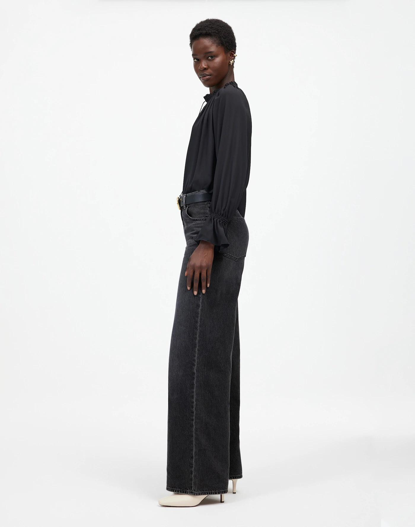Petite Superwide-Leg Jeans Product Image
