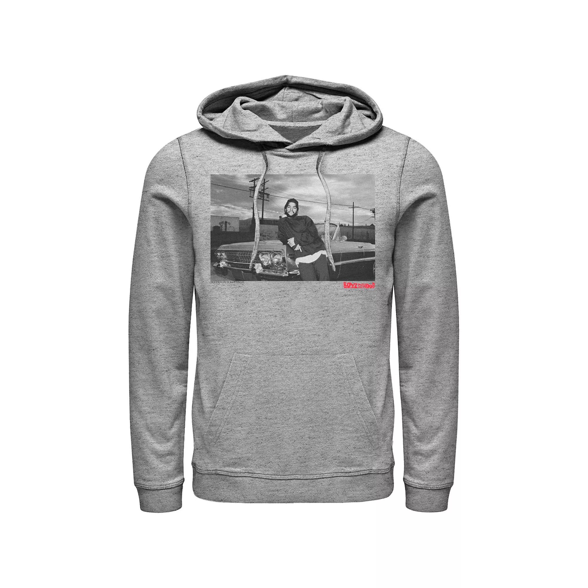 Men's Boyz In The Hood Candid Photo Real Hoodie, Size: XXL, Grey Heather Product Image