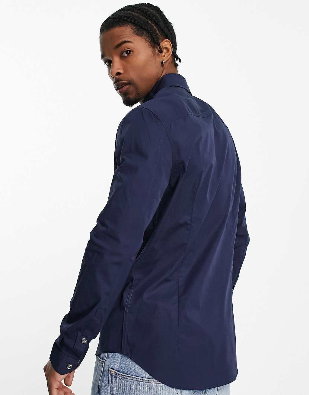 Tommy Jeans slim fit stretch shirt Product Image