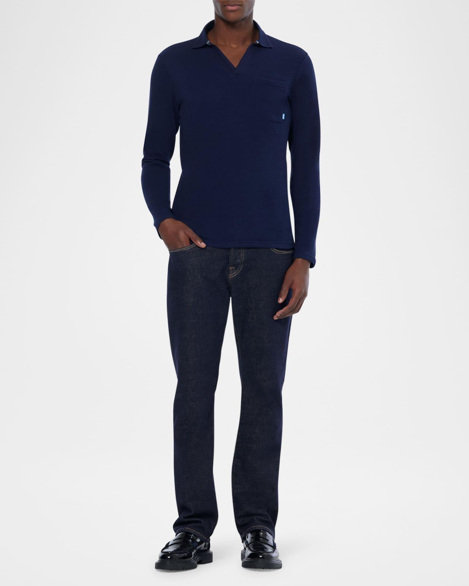 Mens 3 Crosses Cotton Crewneck Sweater Product Image