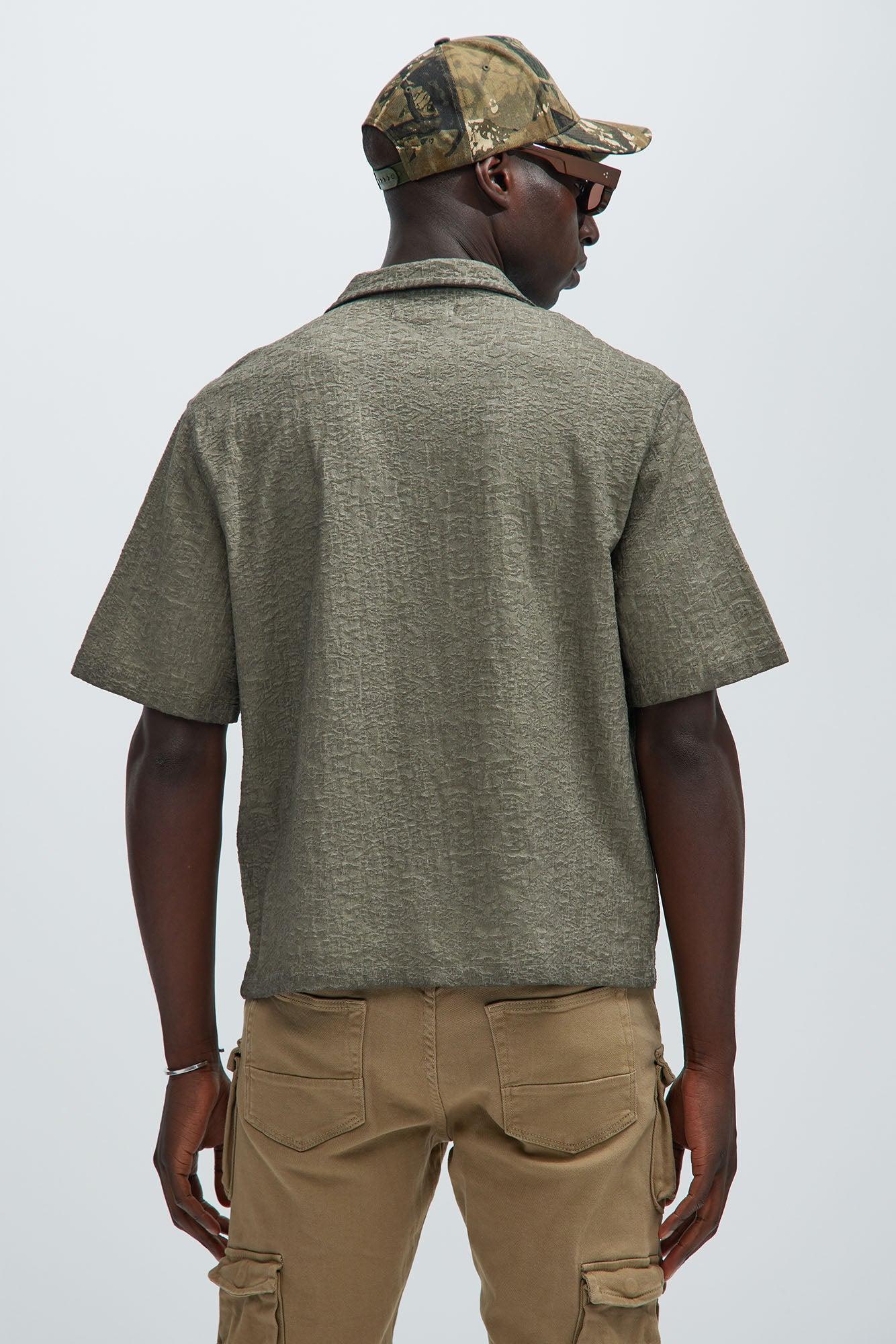 Calvin Washed Shirt - Olive Product Image