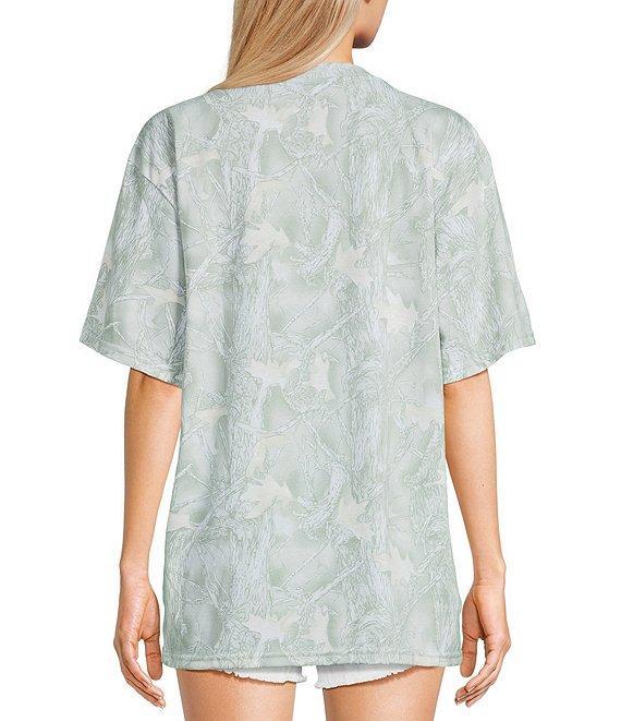 Philcos ACDC Camouflage Printed Short Sleeve T-Shirt Product Image