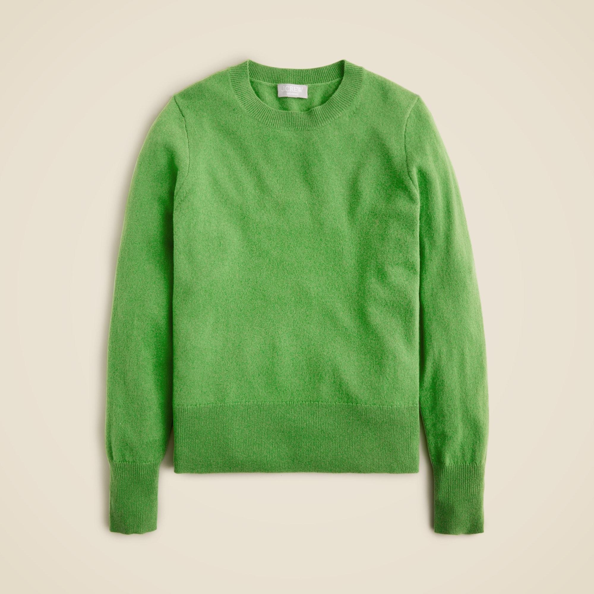 Cashmere classic-fit crewneck sweater Product Image