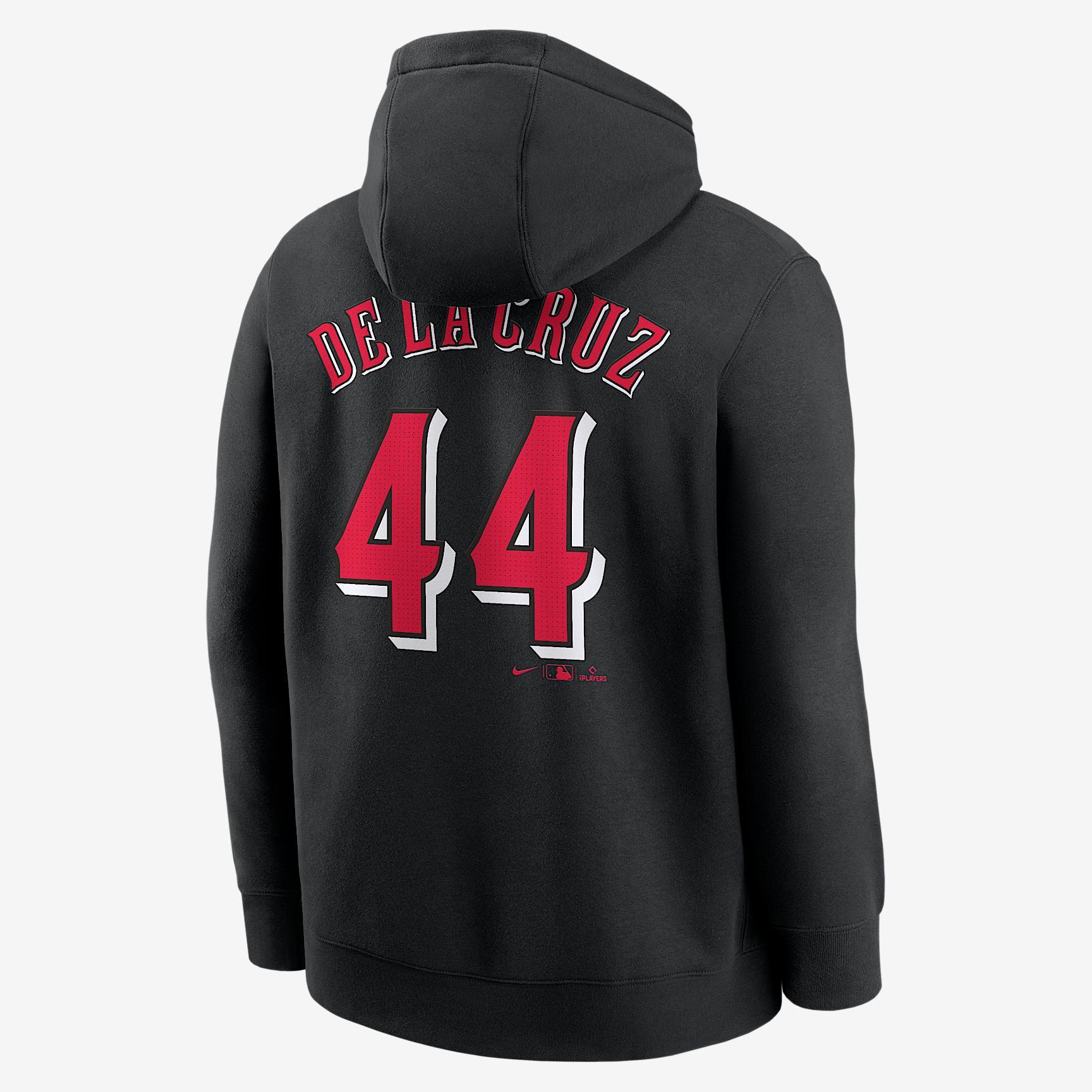 Elly De La Cruz Cincinnati Reds Club Men's Nike MLB Pullover Hoodie Product Image