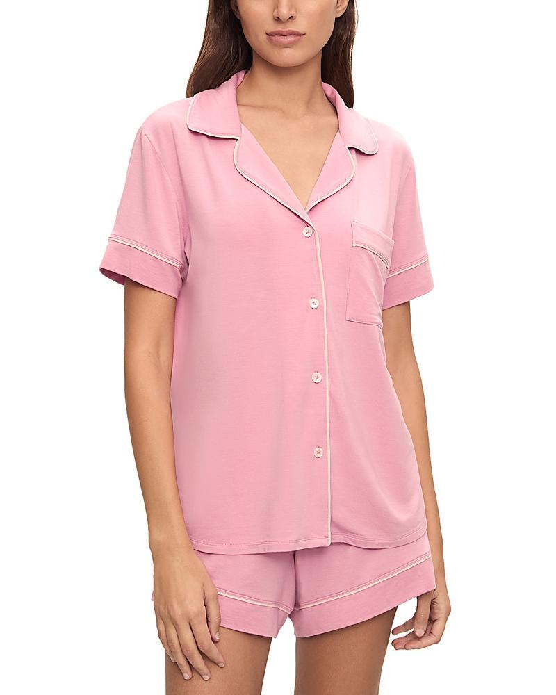 Eberjey Gisele Relaxed Short Sleeve Top & Shorts Product Image