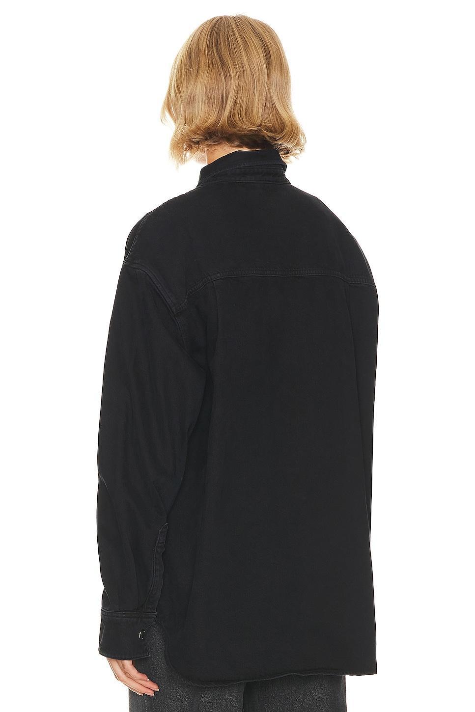 Camryn Upsized Denim Shirt AGOLDE Product Image