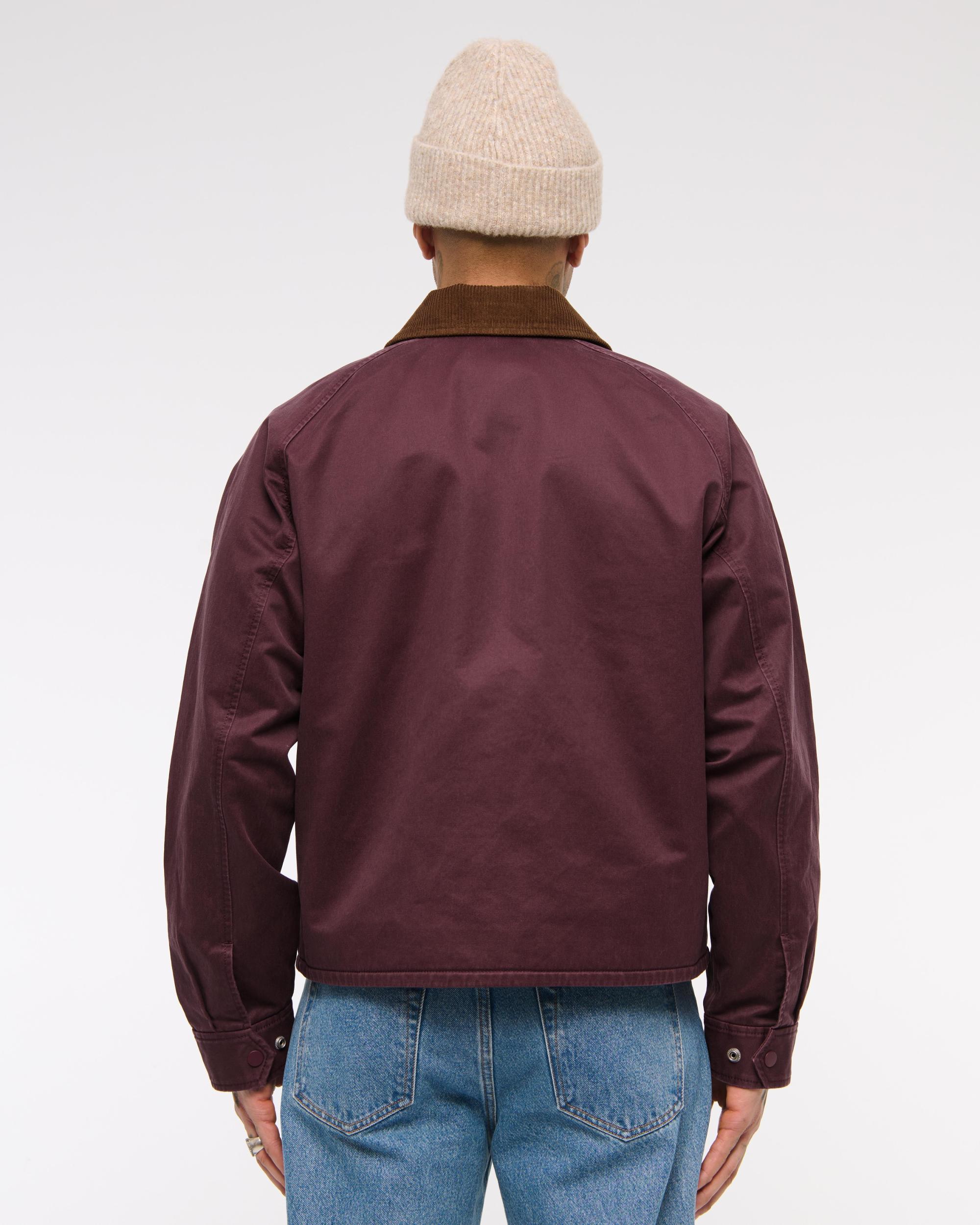 Lightweight Cropped Barn Jacket Product Image