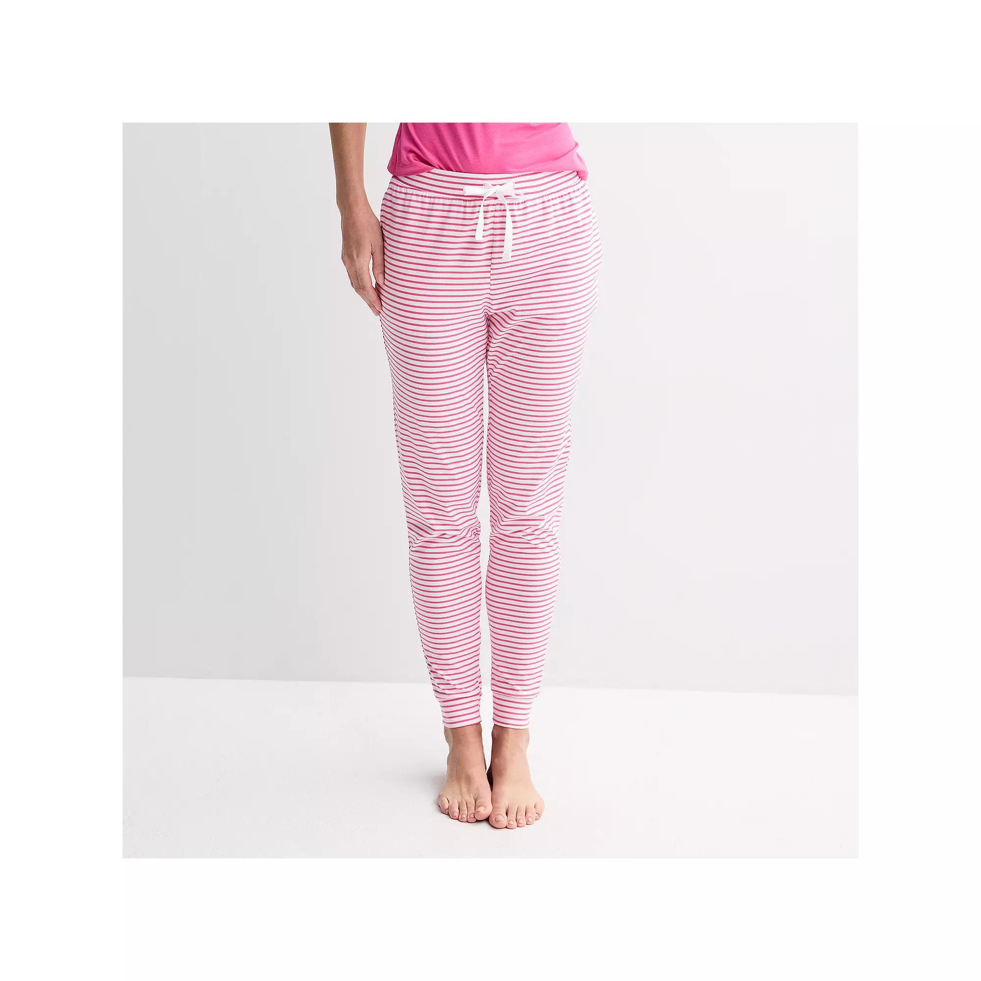 Womens Sonoma Goods For Life Cuffed Sleep Pants Product Image