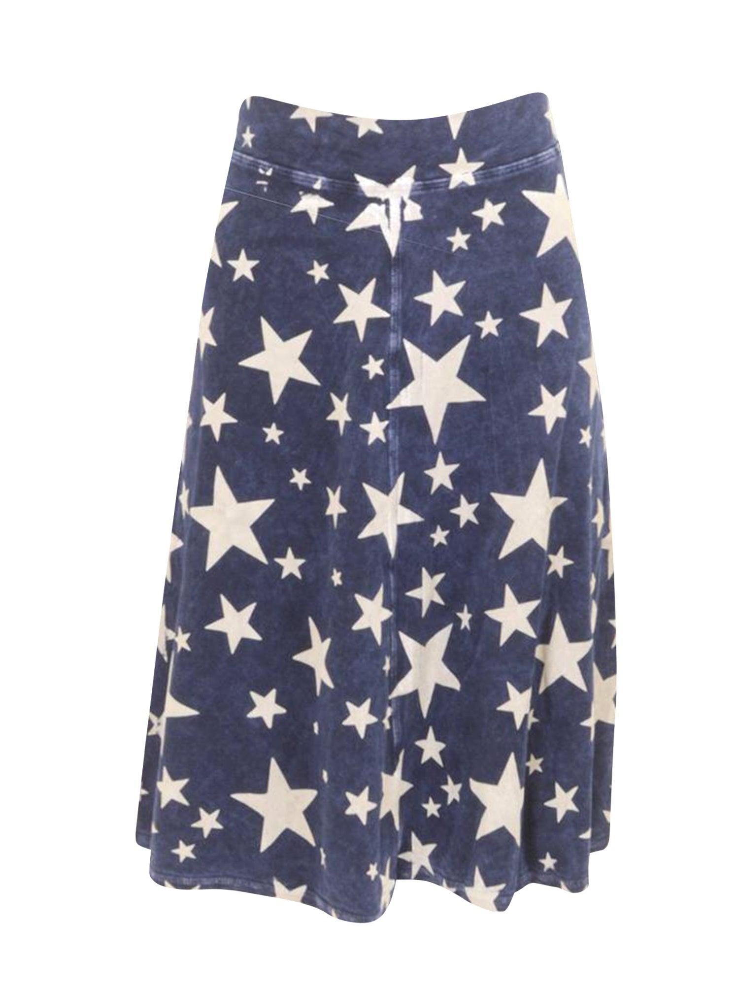Hard Tail Flat Waist Knee Skirt B-145 Product Image