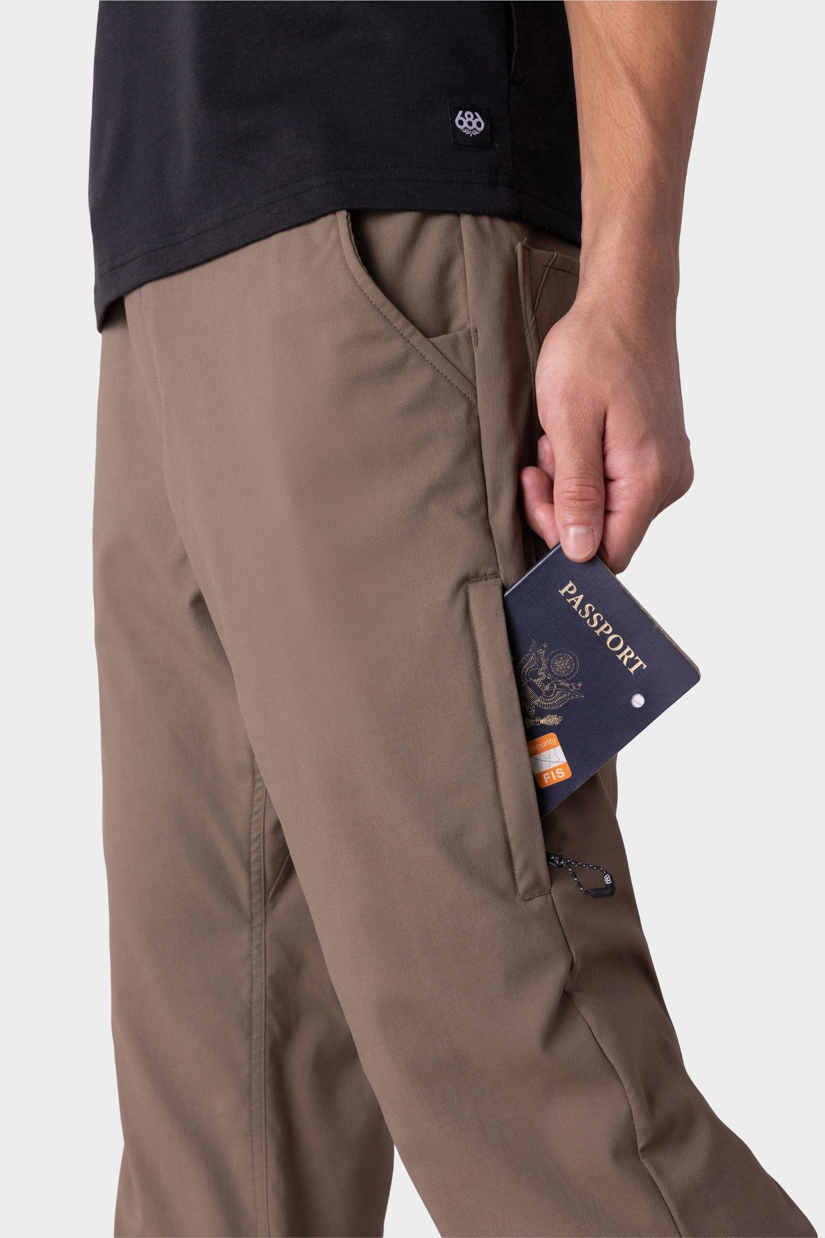 686 Men's Everywhere Merino-Lined Pant - Relaxed Fit Male Product Image