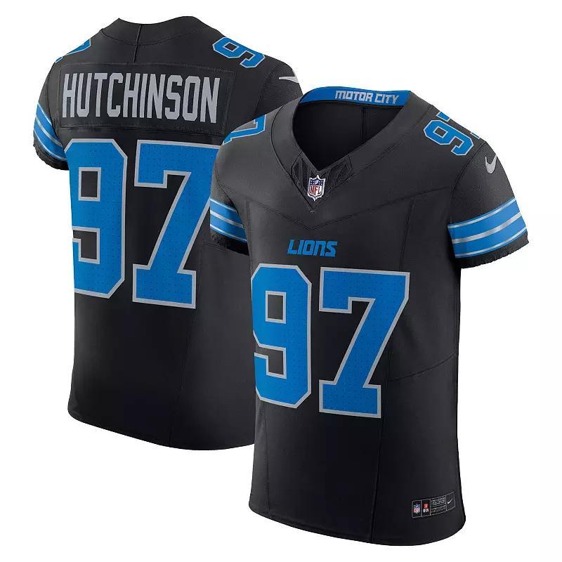 Aidan Hutchinson Detroit Lions Nike Men's Dri-FIT NFL Elite Football Jersey Product Image